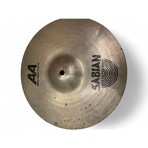 SABIAN Used SABIAN AA Mini Hi Hat Pair Cymbal 30