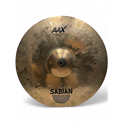 SABIAN Used SABIAN AAX CC1 CONCEPT CRASH Cymbal 37