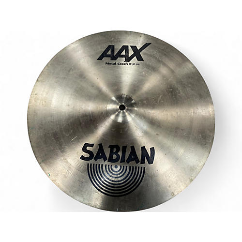 SABIAN Used SABIAN AAX Metal Crash Brilliant Cymbal 36