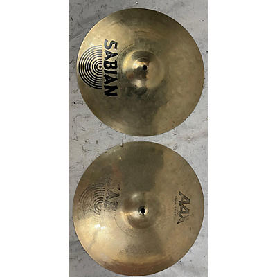 SABIAN Used SABIAN AAX Stage Hi Hat Pair Cymbal