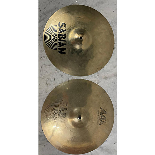 SABIAN Used SABIAN AAX Stage Hi Hat Pair Cymbal 33