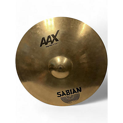 Sabian Used SABIAN AAX Stage Ride Brilliant Cymbal