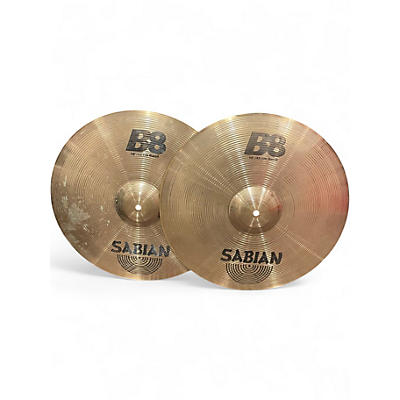 Used SABIAN B8 BAND PAIR Cymbal