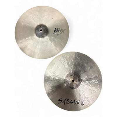 SABIAN Used SABIAN HHX COMPLEX MEDIUM HI HATS Cymbal