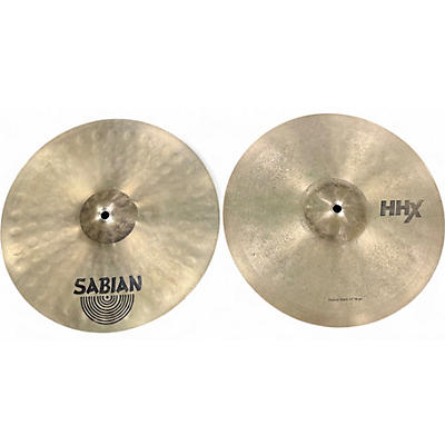 SABIAN Used SABIAN HHX Power Hats Cymbal