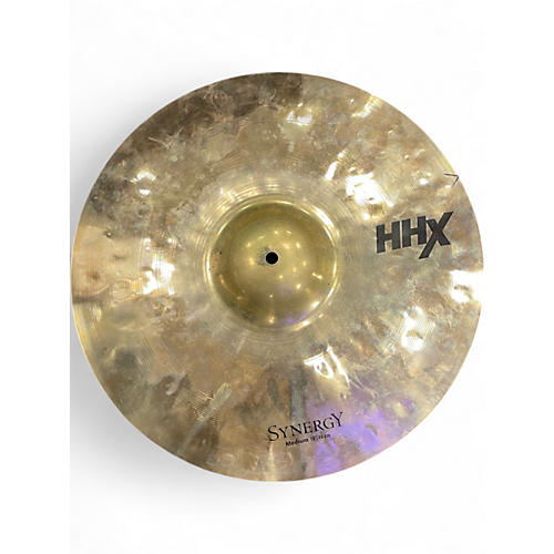 Used SABIAN HHX Synergy Series Medium Orchestral Crash Pair Cymbal