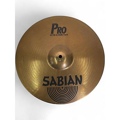 Used SABIAN Pro Studio Crash Cymbal