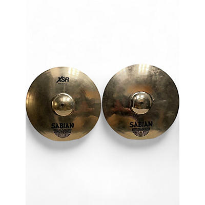 SABIAN Used SABIAN XSR HI HATS Cymbal