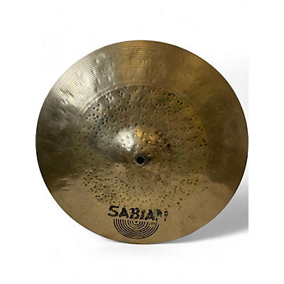 Used SABIAN hhx click hats bottom Cymbal