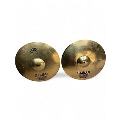 SABIAN Used SABIAN xsr hi hat pair Cymbal