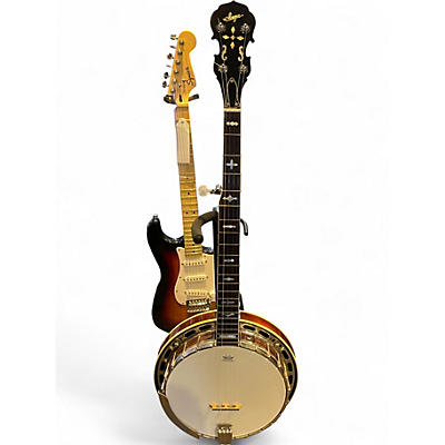 Used SAGA Style 1 SS1 Natural Banjo