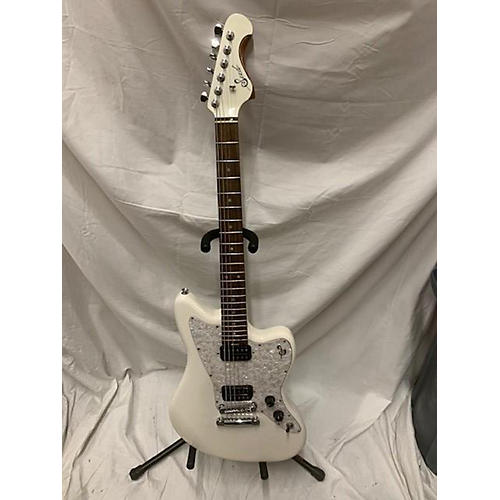Used SEED RUTILE White Solid Body Electric Guitar White  