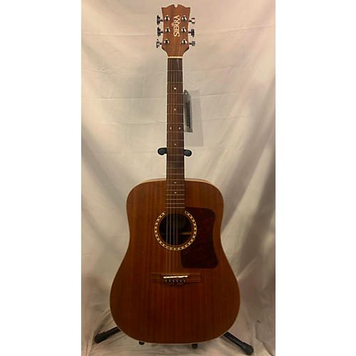 Used SIERRA SD65 Mahogany Acoustic Guitar Mahogany