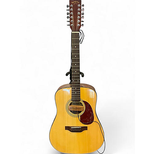 Used SIGMA DM-12ST Natural 12 String Acoustic Electric Guitar Natural