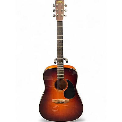 Used SIGMA DM-4S 2 Tone Sunburst Acoustic Guitar