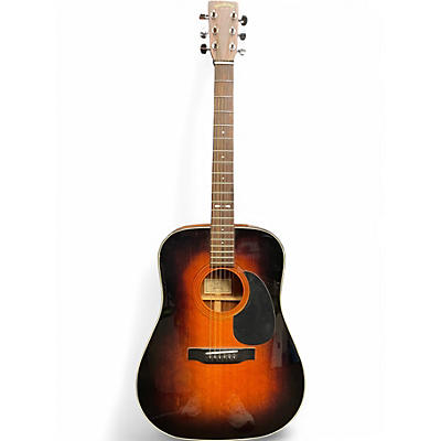 Used SIGMA DM-4S Antique Natural Acoustic Guitar