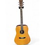 Used SIGMA DR-4HC Natural Acoustic Guitar Natural
