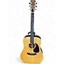 Used SIGMA DR-8 Natural Acoustic Guitar Natural