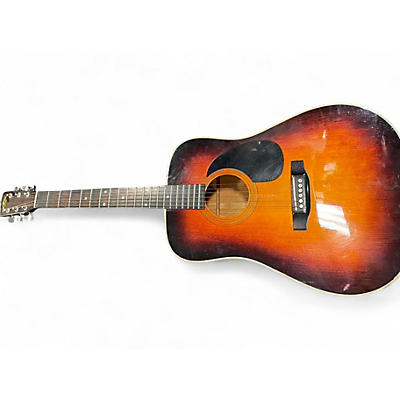 Used SIGMA DR3S 3 Color Sunburst Acoustic Guitar