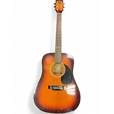 Used SIGMA DT-4 Sunburst Acoustic Guitar