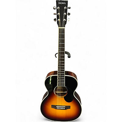 Used SIGMA SIG80MJEVSB Vintage Sunburst Acoustic Guitar