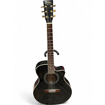 Used SIGMA TBNYB BLACK Acoustic Electric Guitar
