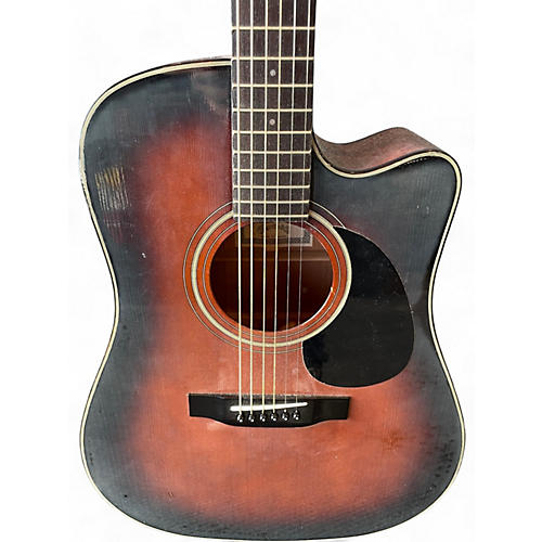 Used SIGMA dm-4cv nat burst Acoustic Guitar nat burst