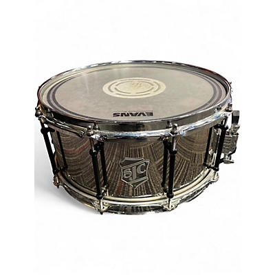 Used SJC 14in CHROME OVER STEEL SNARE Chrome Drum