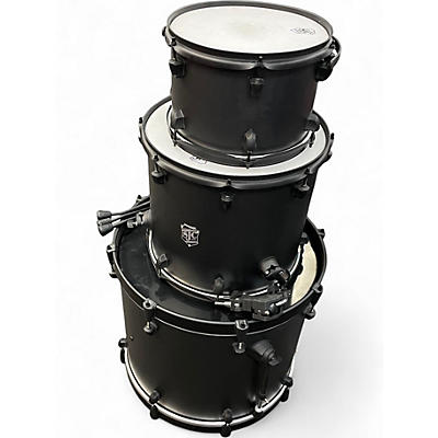 Used SJC 3 Piece PATHFINDER GALAXY GREY Drum Kit