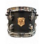Used SJC Drums 10X8 Tour Series Black Drum Black 176