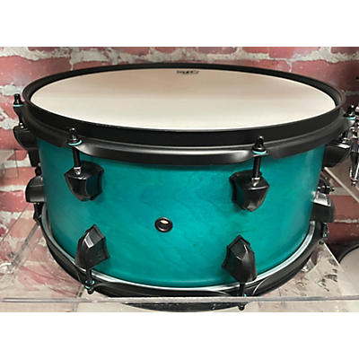 SJC Drums Used SJC Drums 14X6.5 Pathfinder Snare Drum Teal Satin