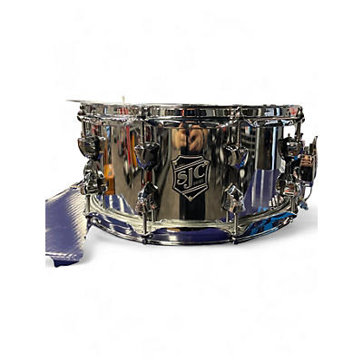 SJC Drums Used SJC Drums 14in Alpha Steel Chrome Drum