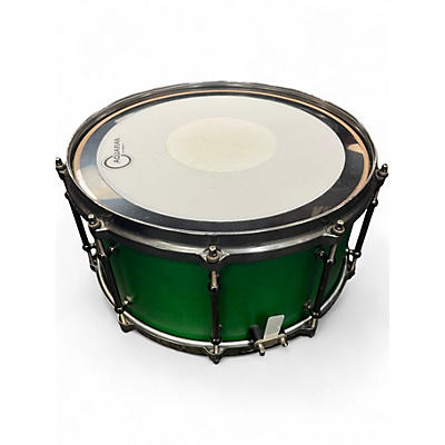 Used SJC Drums 14in CUSTOM MAPLE Green Drum