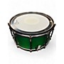 Used SJC Drums 14in CUSTOM MAPLE Green Drum Green 33