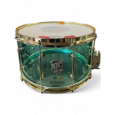 Used SJC Drums 14in Custom Emerald Green Drum