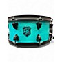 Used SJC Drums 14in PATHFINDER MIAMI TEAL SATIN Drum MIAMI TEAL SATIN 33