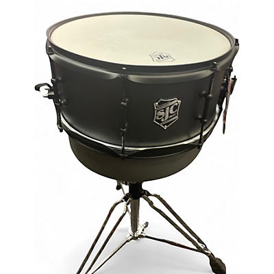 Used SJC Drums 14in PATHFINDER SERIES SNARE Black Drum