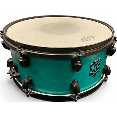 Used SJC Drums 14in PATHFINDER TEAL Drum