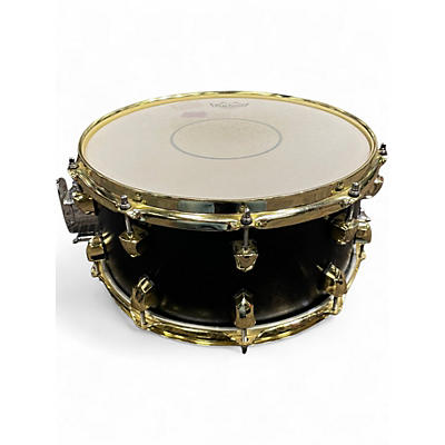Used SJC Drums 14in TOUR SERIES MATTE BLACK Drum