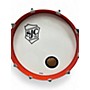 Used SJC Drums 3 Piece Custom 3PC Shell Pack Orange Drum Kit Orange