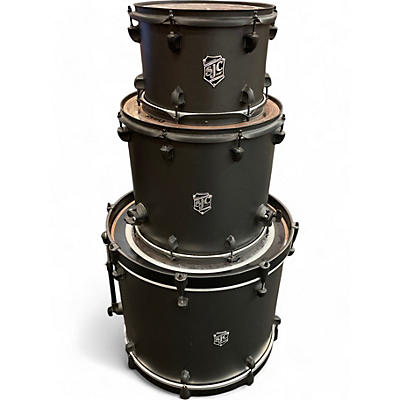 Used SJC Drums 3 Piece PATHFINDER GALAXY GREY Drum Kit