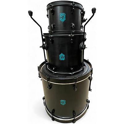 Used SJC Drums 3 Piece PATHFINDER GALAXY GREY Drum Kit