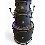 Used SJC Drums 3 Piece Pathfinder 3-Piece Galaxy Grey Drum Kit Galaxy Grey