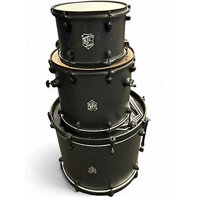 Used SJC Drums 3 Piece Pathfinder Gray Drum Kit