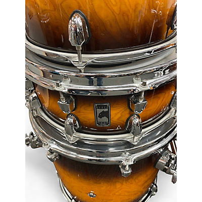 Used SJC Drums 3 Piece Tour Custom 2 Tone Sunburst Drum Kit