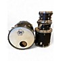 Used SJC Drums 4 Piece TOUR SERIES Black Drum Kit Black