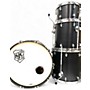 Used SJC Drums 4 Piece Tour Series Satin Black Drum Kit Satin Black