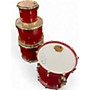 Used SJC Drums 5 Piece 5 PIECE CUSTOM KIT Red Drum Kit Red