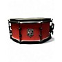 Used SJC Drums 6.5X14 Pathfinder Red Drum Red 15