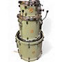 Used SJC Drums Tour Series 3pc Mint Green Drum Kit Mint Green